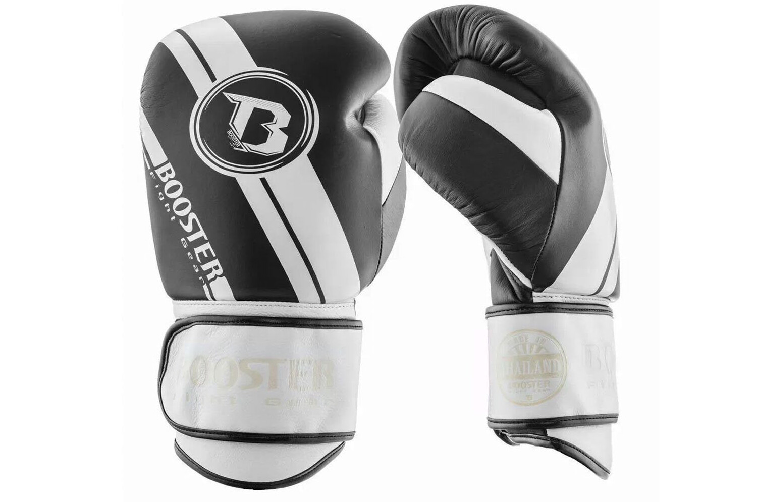 

Боксерские перчатки Booster BGLV3, белый / черный / белый