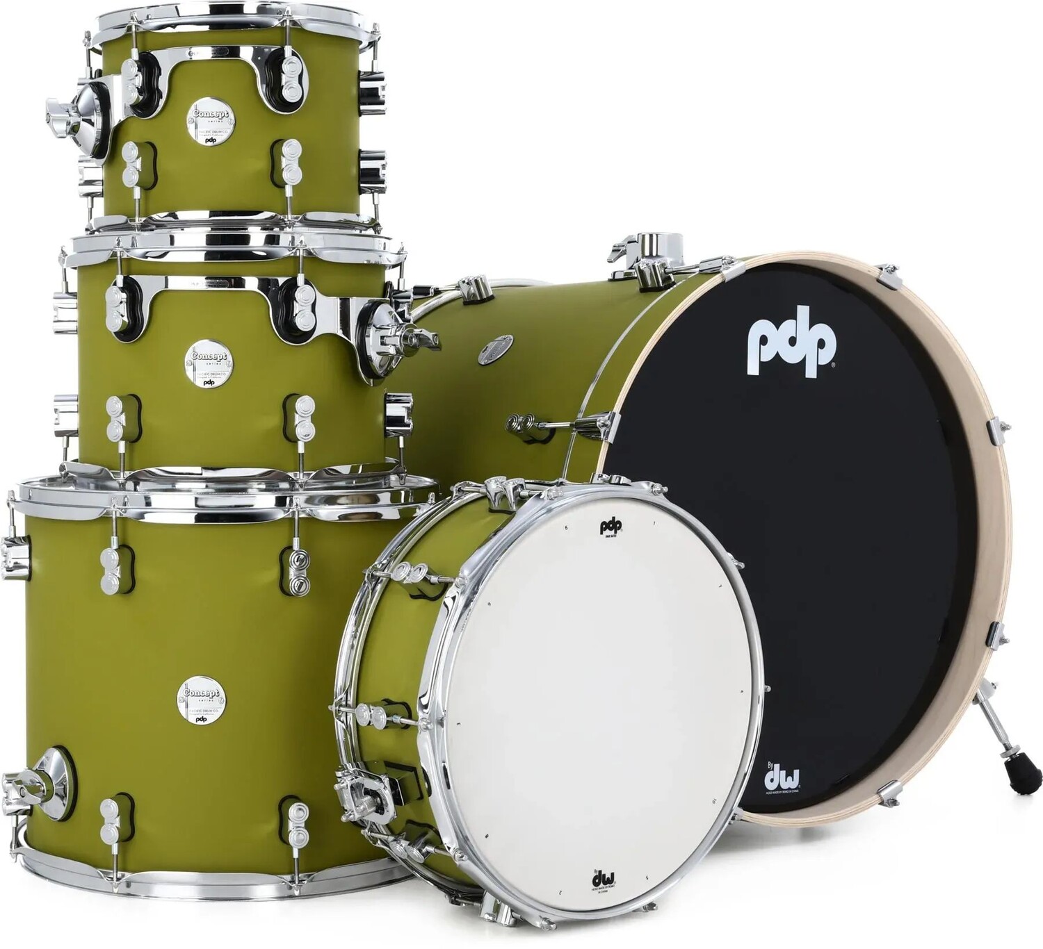 

PDP Concept Maple Набор из 5 предметов – Сатиновый Оливковый