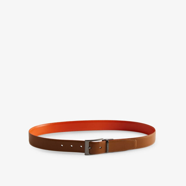 

Двусторонний кожаный ремень kacin Ted Baker, цвет tan
