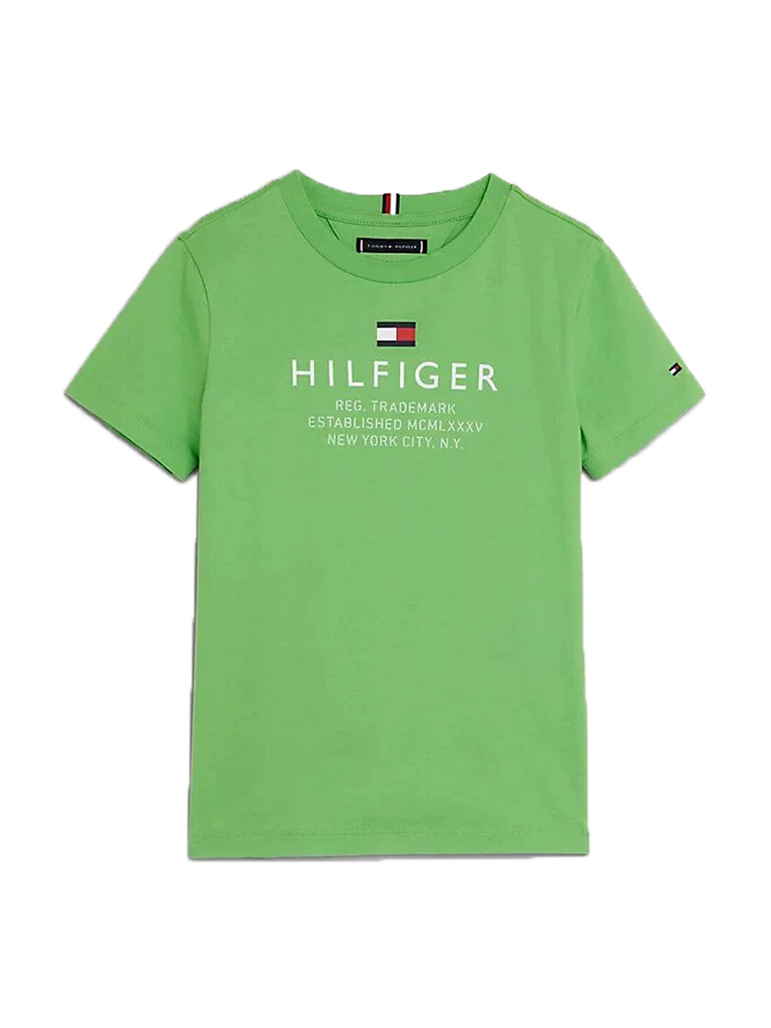 

Футболка Tommy HILFIGER с логотипом Kids, зеленый