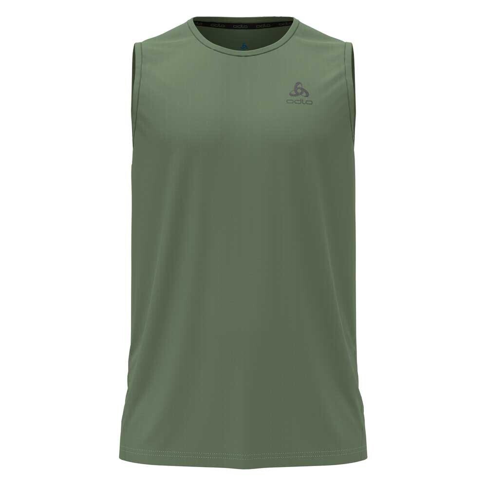 

Футболка без рукавов Odlo Crew Essential, зеленый