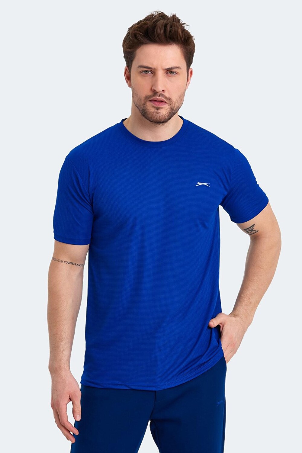 

SENATE I Мужская футболка Sax Blue SLAZENGER