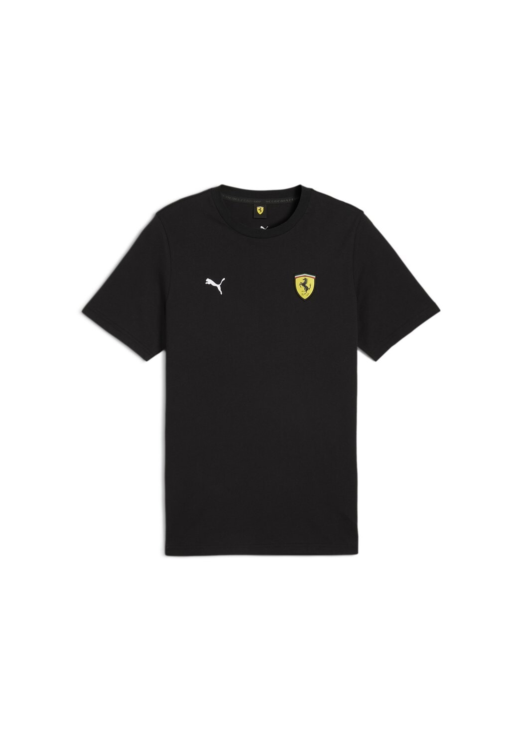 

Футболка с принтом SCUDERIA FERRARI RACE COLOUR SHIELD Puma, черный