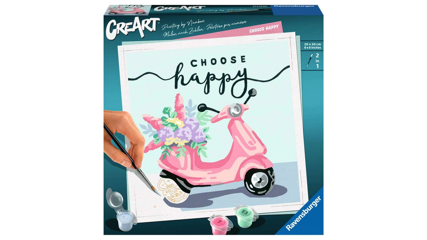 

Creart картина по номерам выбирай счастливый Ravensburger Beschäftigung