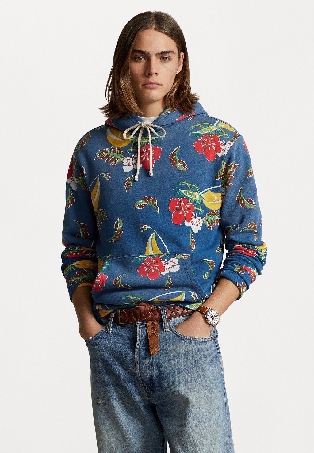 

Толстовка HOOD LONG SLEEVE Polo Ralph Lauren, цвет azure sail