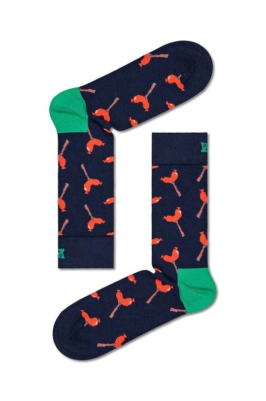 

Носки-сосиски Happy Socks, темно-синий