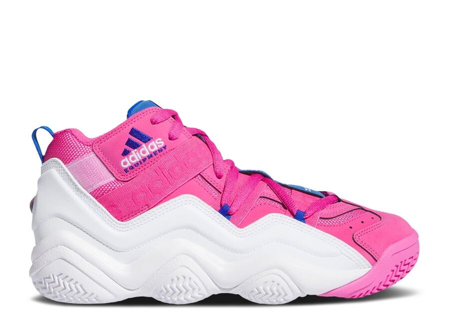 

Кроссовки adidas Hoop York City X Top Ten 2000, цвет Pink Power Blue