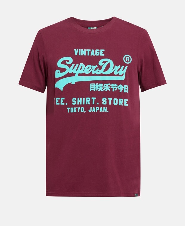 

Футболка Superdry, ежевика