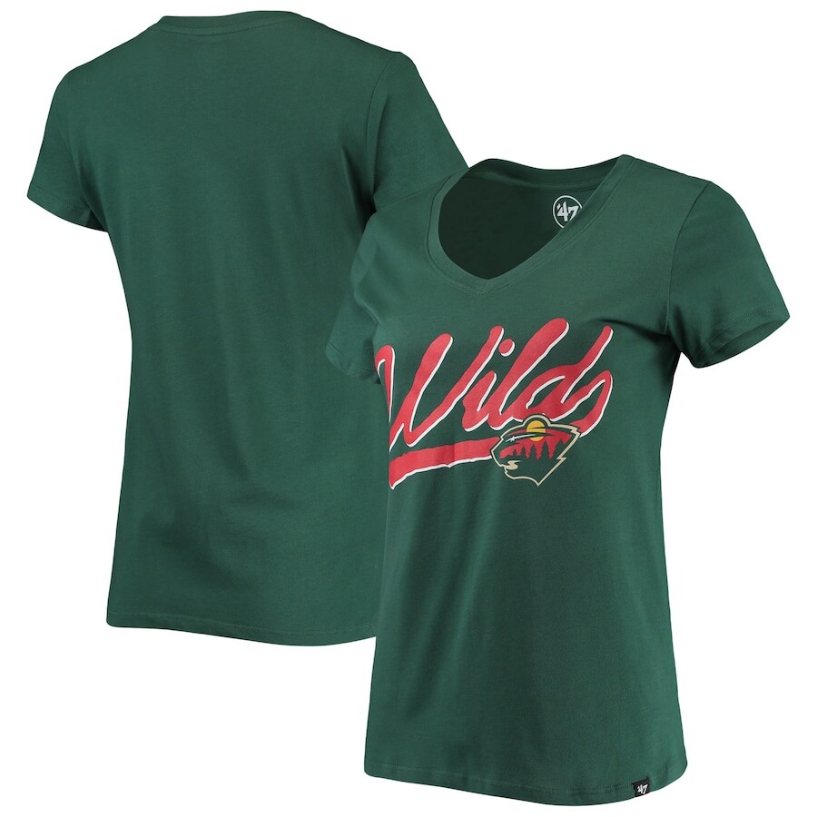 

Футболка с коротким рукавом 47 Minnesota Wild, зеленый
