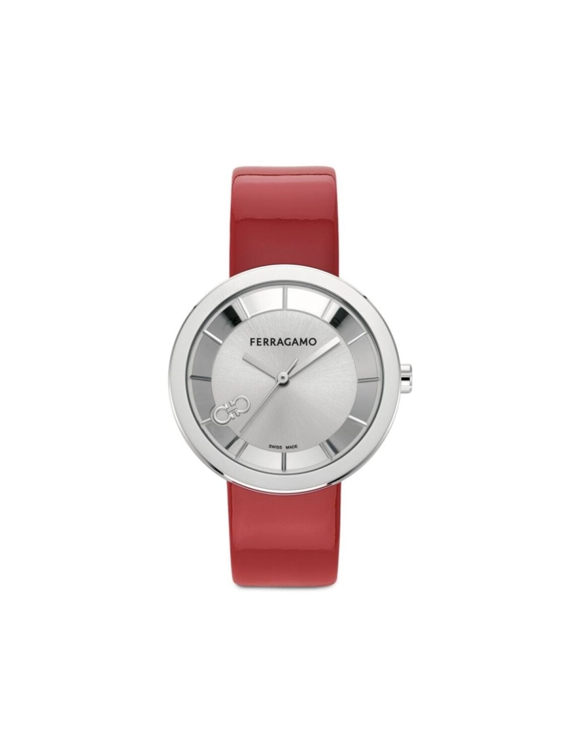 

Наручные часы Curve V2 35 мм Ferragamo, серебряный