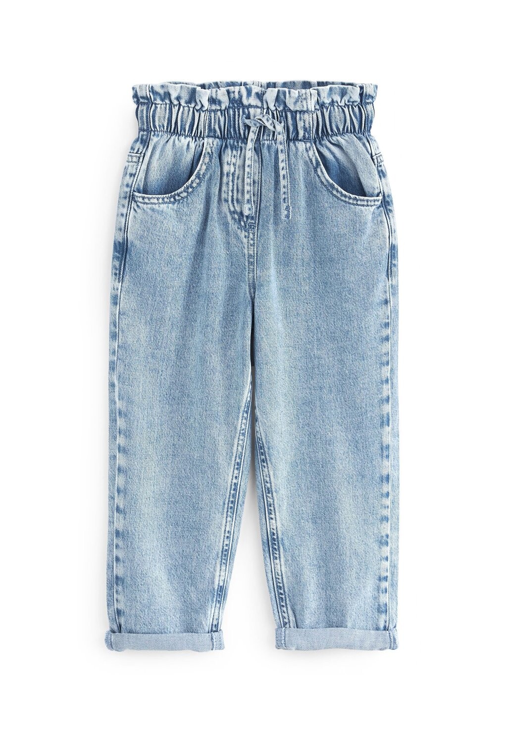 

Джинсы-сигареты Tie Waist Jeans Next, цвет denim