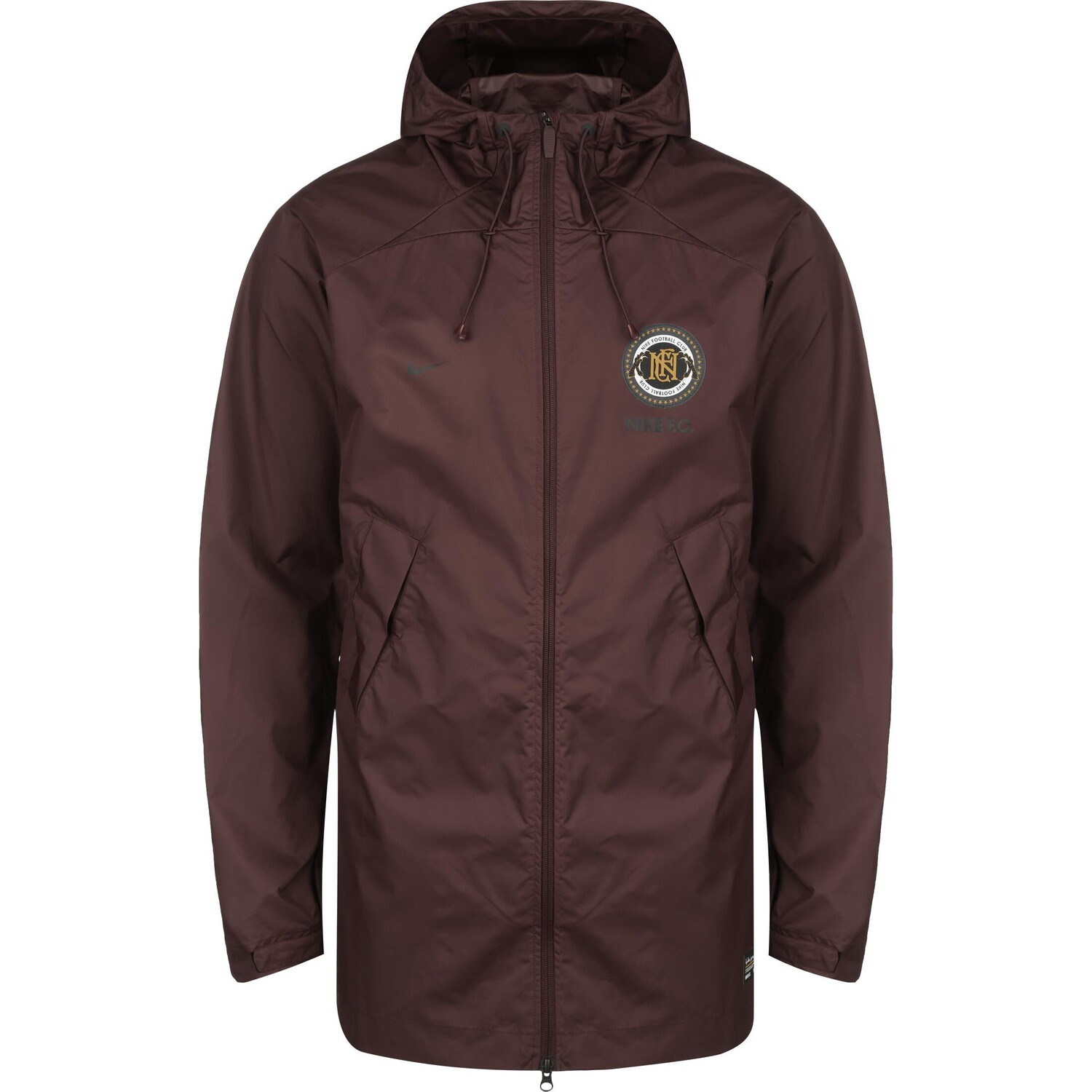 

Дождевик Nike F.C. Storm FIT, темно-красный / черный