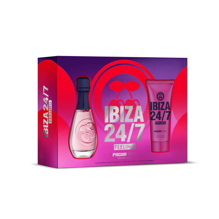 Женская туалетная вода Ibiza 24/7 Feeling Women Estuche Eau de Toilette Pacha, Set 2 productos женская туалетная вода jovan musk eau de cologne estuche para mujer coty set 2 productos