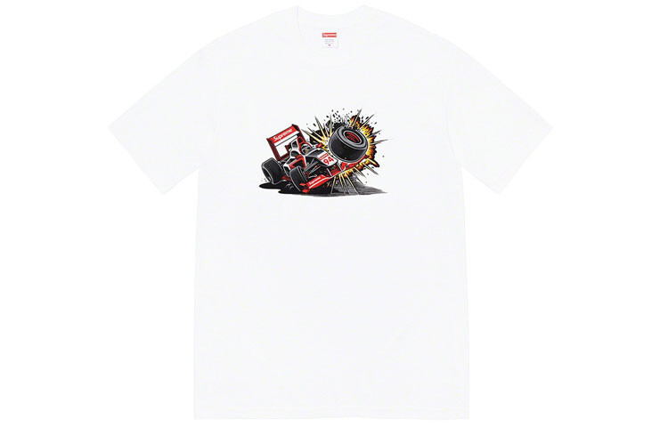 

Крэш-футболка Supreme Week 7