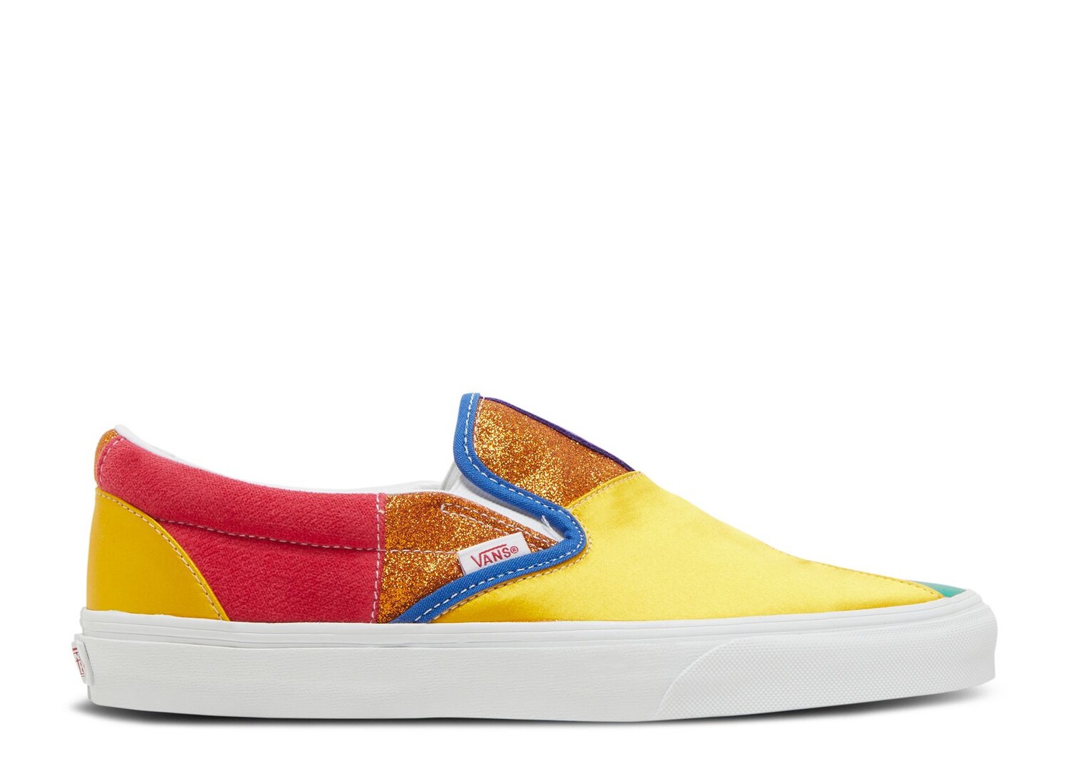 

Кроссовки Vans Classic Slip-On 'Pride - Patchwork', разноцветный