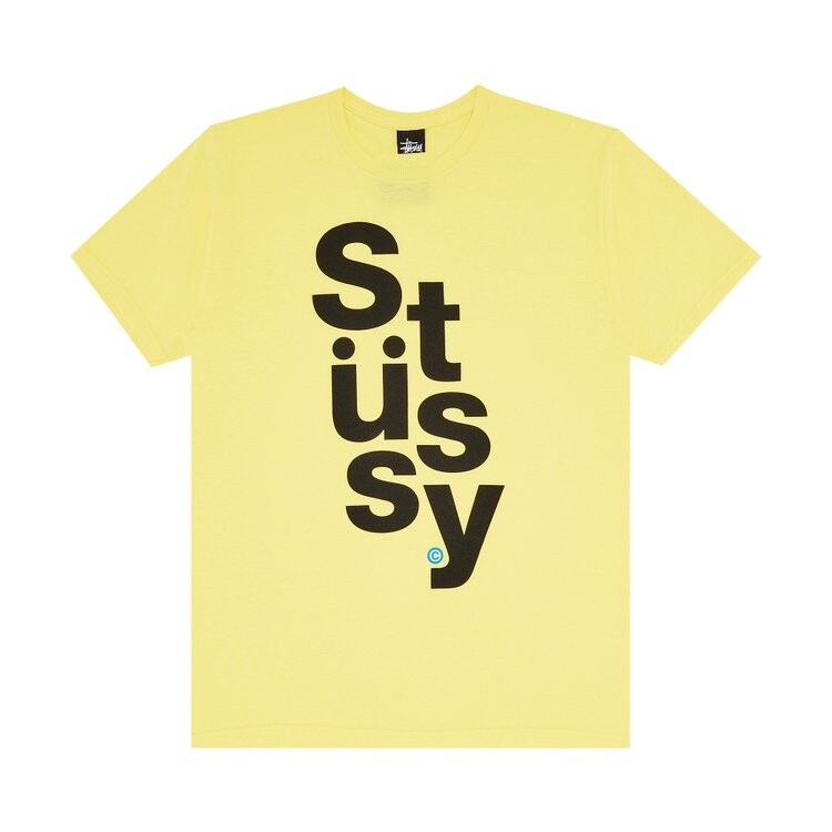 

Футболка Stussy Stack 'Yellow', желтый