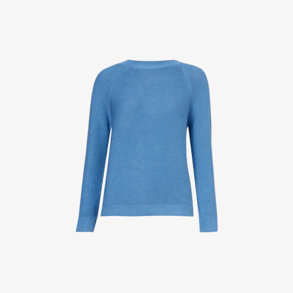 

Джемпер Linz в полоску из хлопка Weekend Max Mara, синий