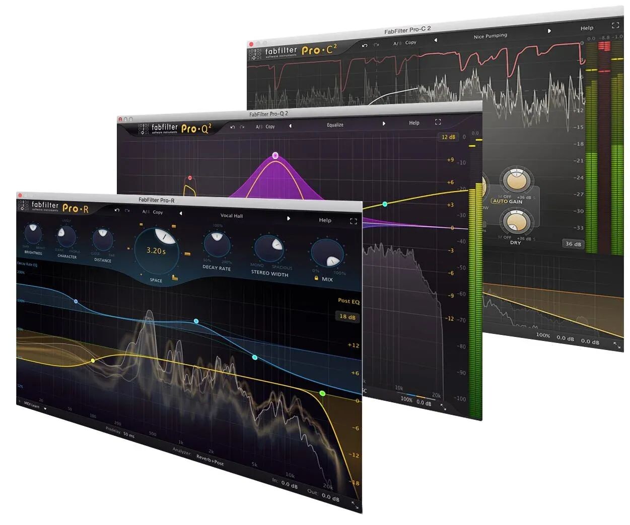 

Коллекция плагинов FabFilter Essentials Bundle — академическая версия