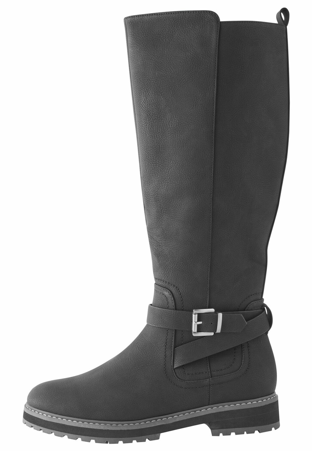 

Высокие сапоги Forever Comfort Buckle Detail Next, черный