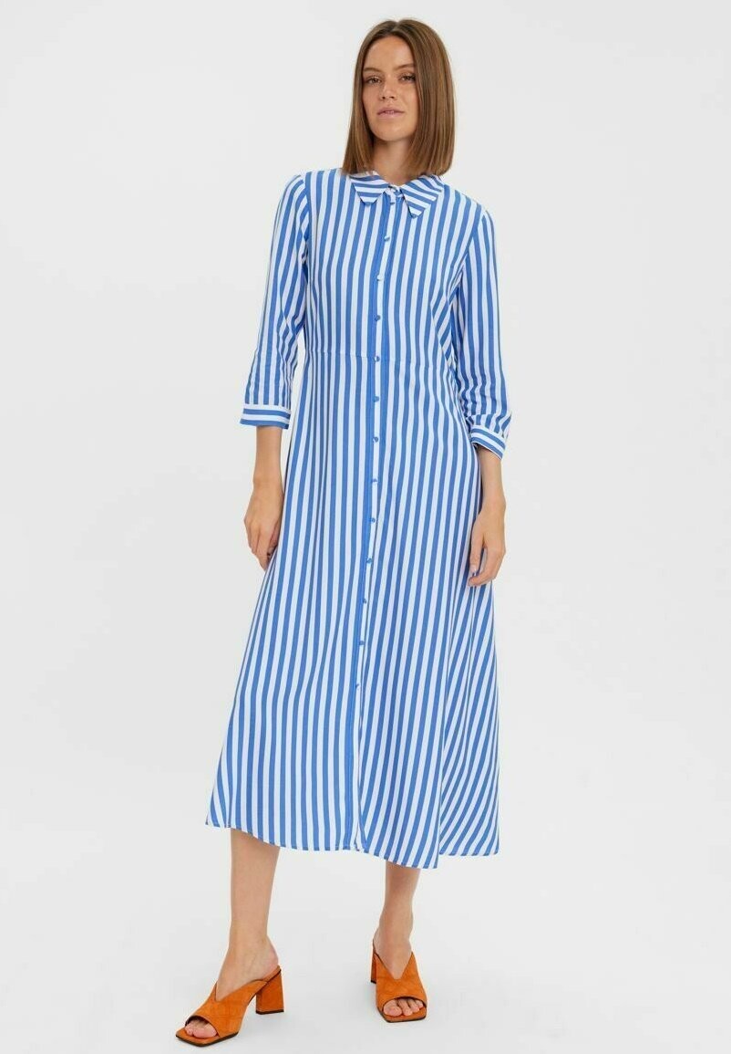 

Платье-рубашка Vero Moda, синий