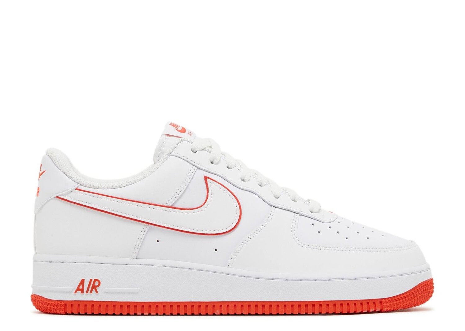 

Кроссовки Nike Air Force 1 '07 'White Picante Red', белый, Белый;серый