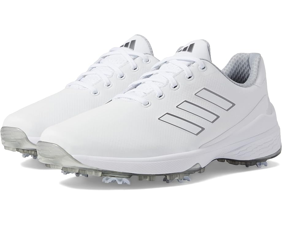 Кроссовки adidas Golf ZG23 Lightstrike Golf Shoes, цвет Footwear White/Dark Silver Metallic/Silver Metallic