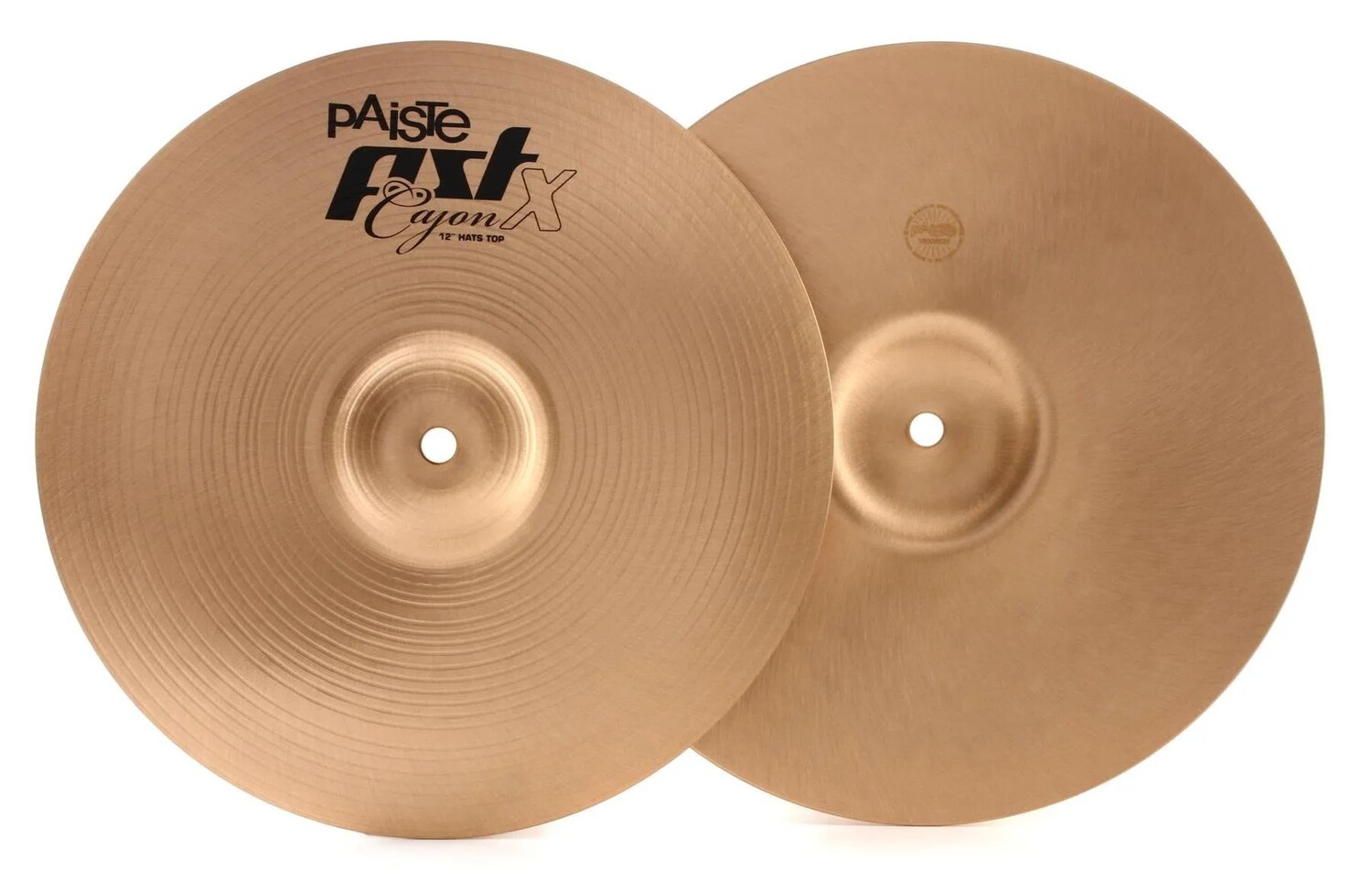 

Тарелки хай-хэт Paiste 12 дюймов PST X Cajon