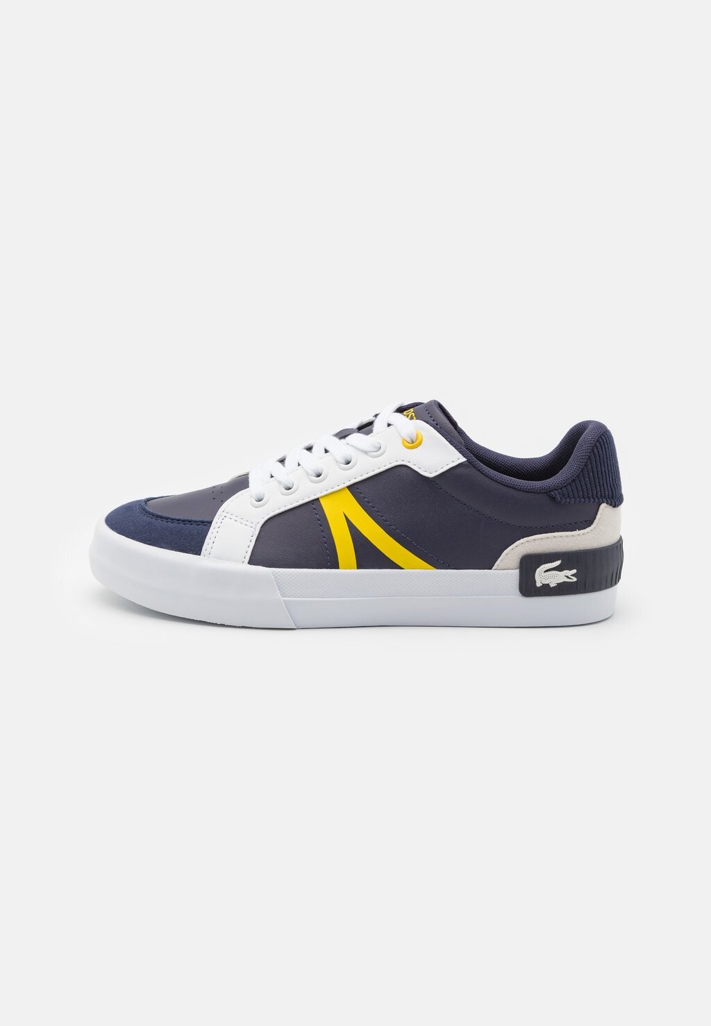 

Низкие кроссовки Unisex Lacoste, цвет navy/yellow