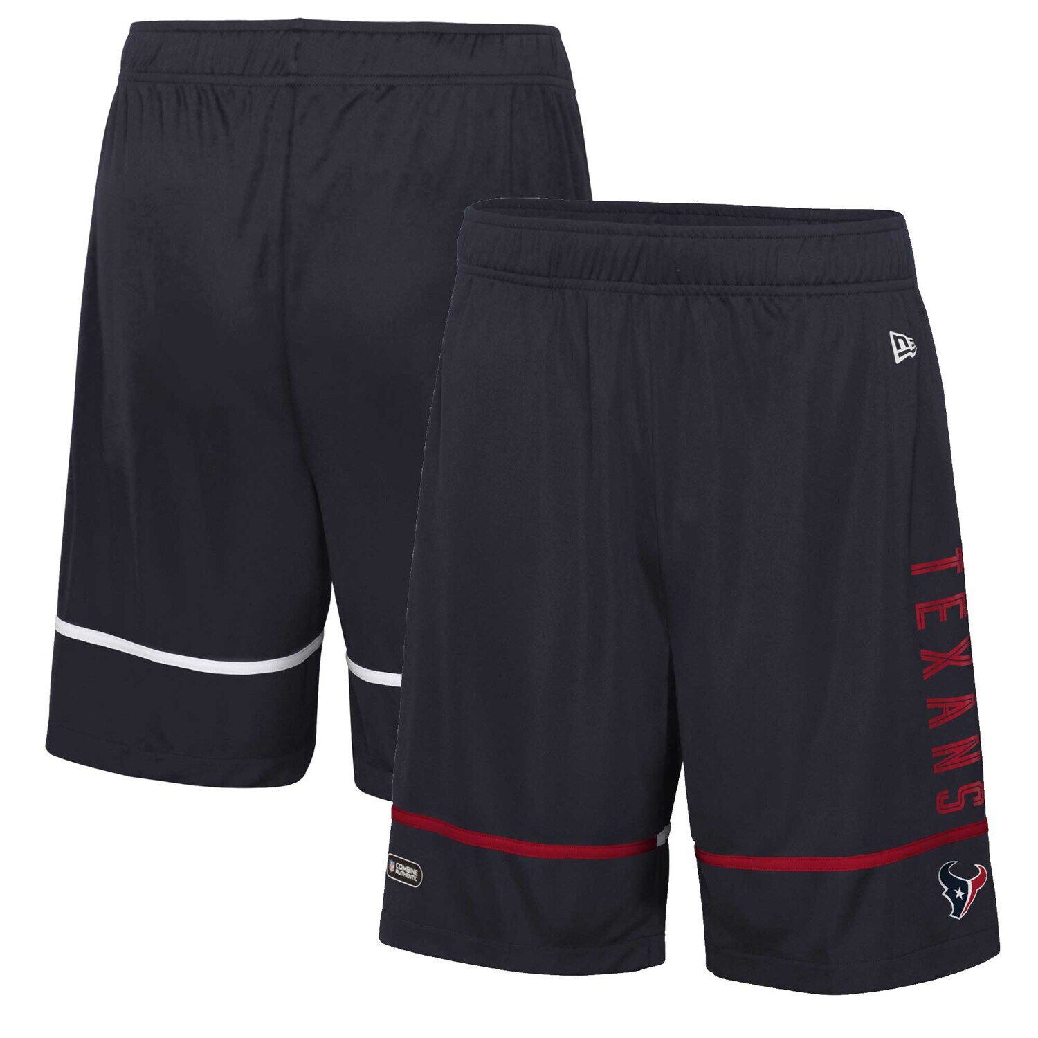 

Мужские темно-синие шорты для тренинга Houston Texans Joint Authentic Rusher New Era