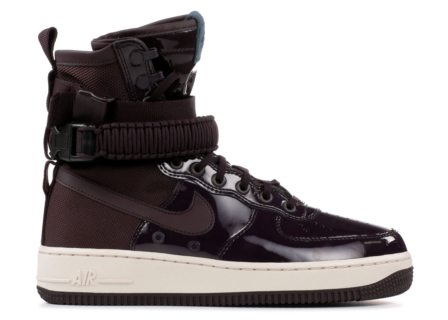 

Кроссовки Nike Ruby Rose X Wmns Sf Air Force 1 Premium 'Port Wine', красный