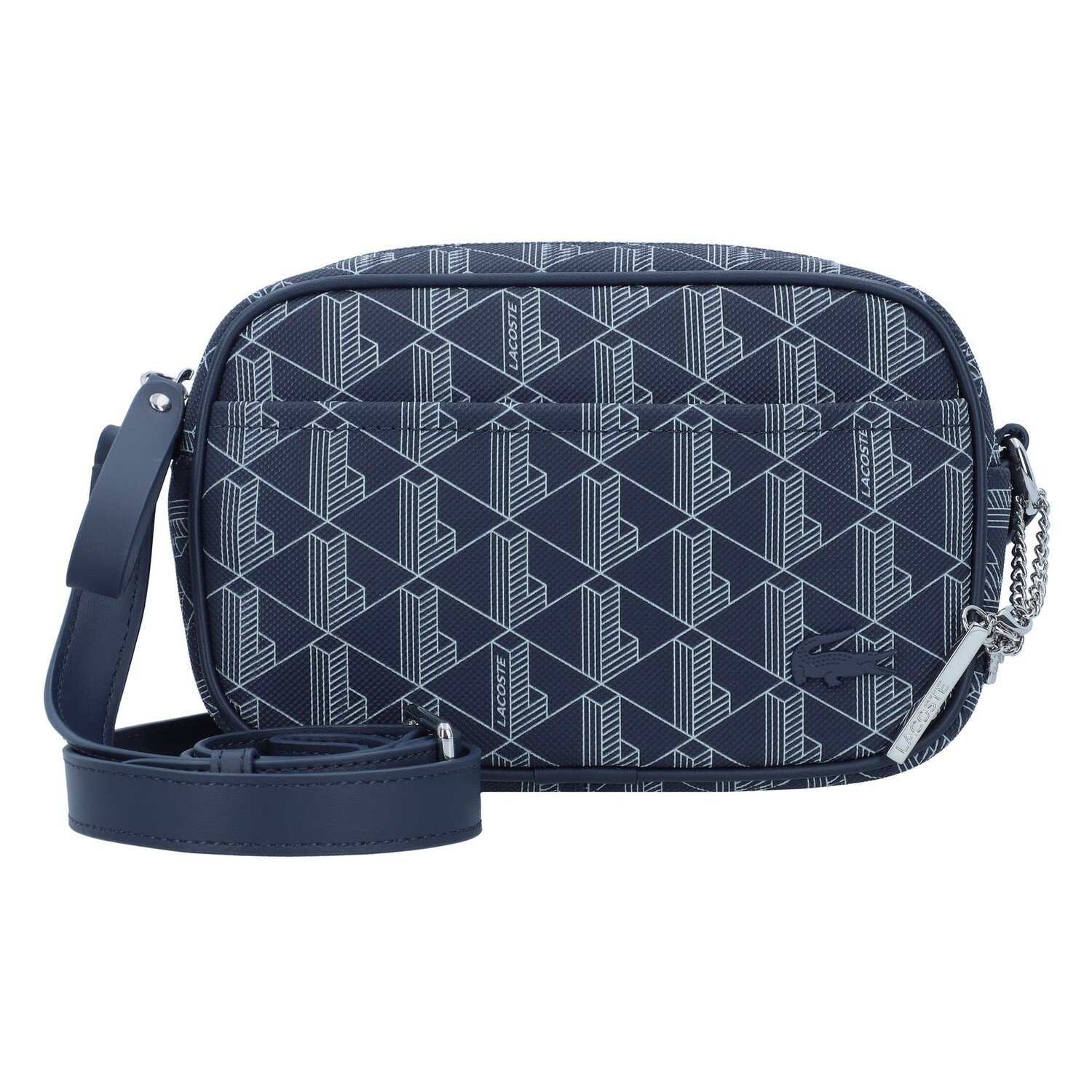 

Сумка через плечо Lacoste Daily Lifestyle Seasonal Umhängetasche 21 см, цвет mono marine 166laponie
