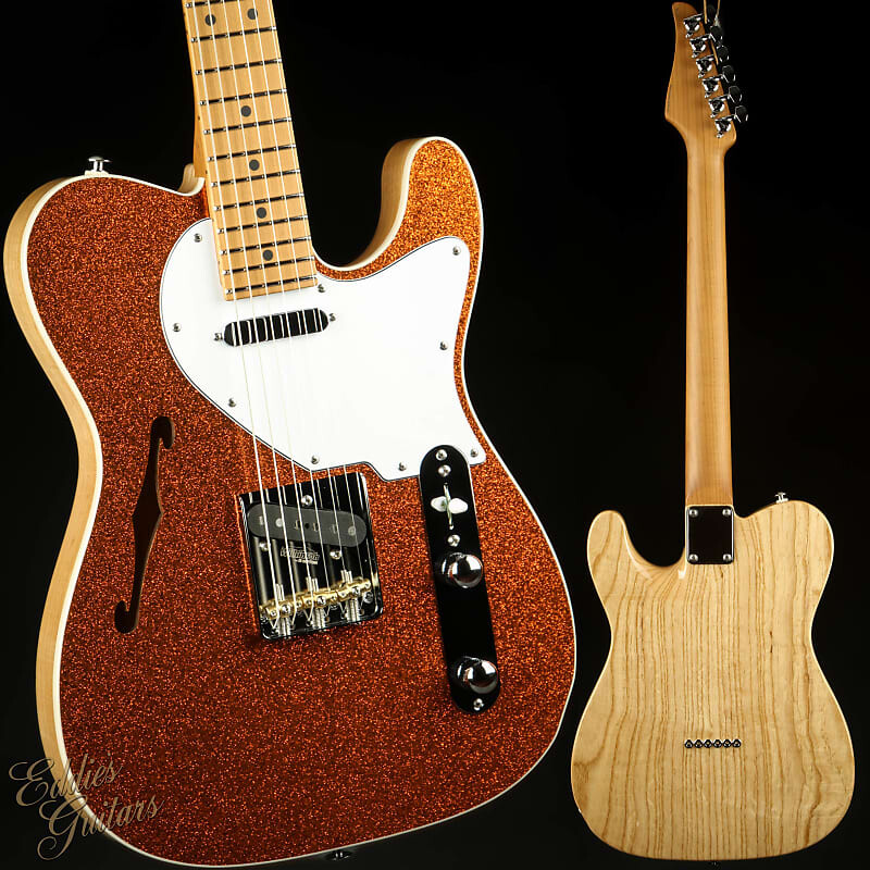 

Электрогитара Suhr Eddie's Guitars Exclusive Custom Classic T Roasted - Orange Sparkle
