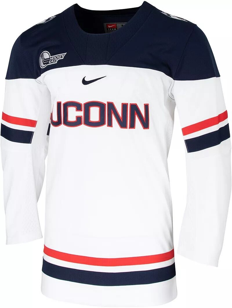 

Мужская белая хоккейная майка Nike UConn Huskies реплика