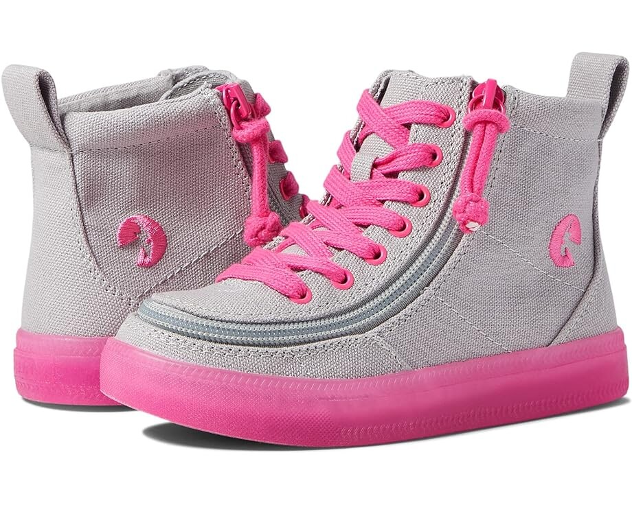 

Кроссовки Billy Footwear Classic Lace High, цвет Grey/Pink
