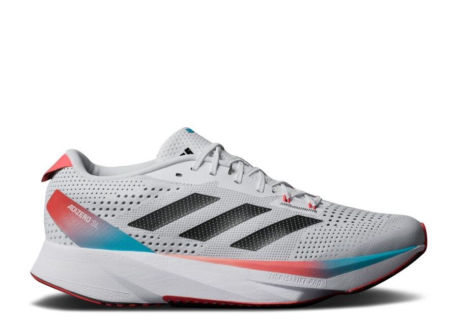 

Кроссовки adidas Adizero Sl 'White Black Bright Red', белый
