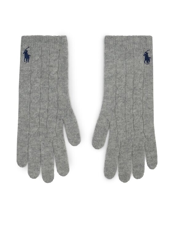 

Женские перчатки Polo Ralph Lauren, серый