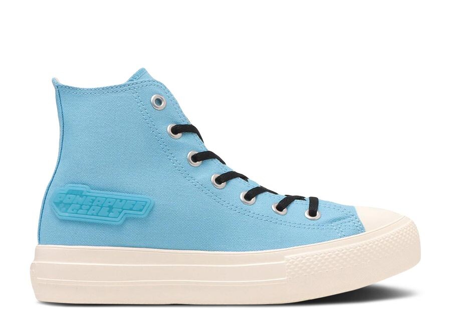 

Кроссовки Converse The Powerpuff Girls X Chuck Taylor All Star Light PLTS High GS, цвет Bubbles