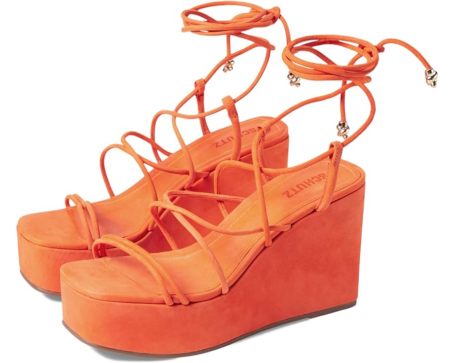 Туфли Schutz Magdalena Casual Platform, цвет Flame Orange