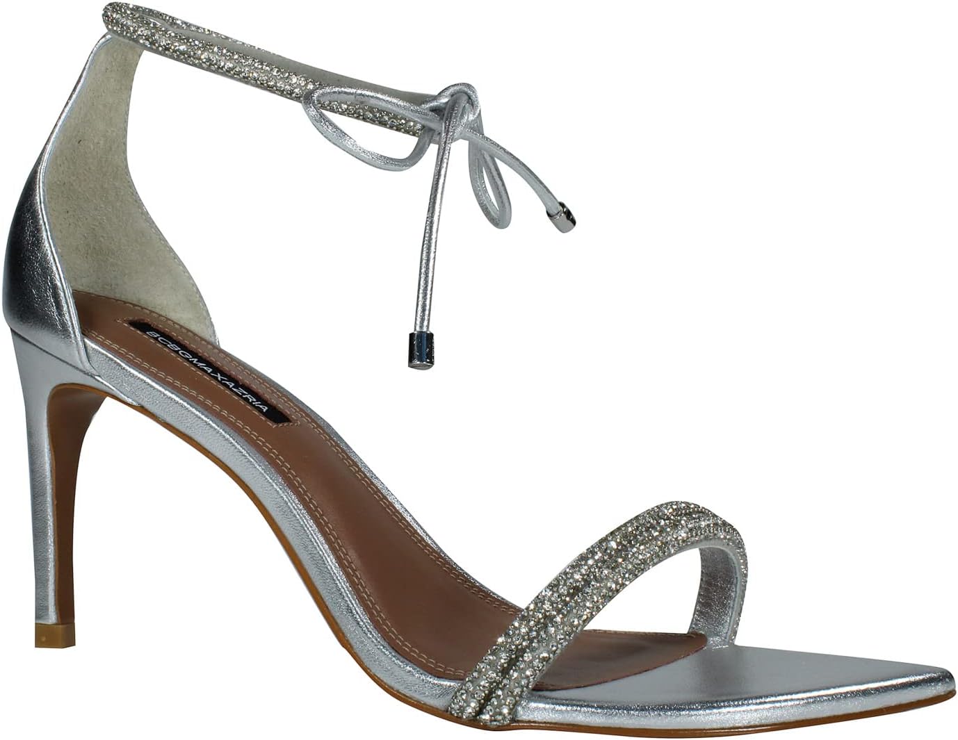 

Туфли BCBGMAXAZRIA Dawn Dress Sandal, цвет Silver Rhinestones