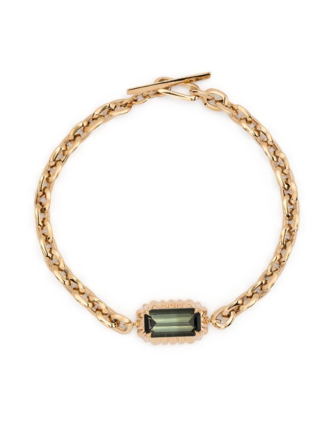 

Колье из желтого золота с подвеской Lizzie Mandler Fine Jewelry, золотой