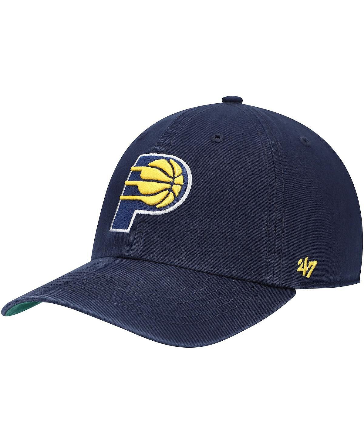

Мужская темно-синяя приталенная шляпа Indiana Pacers Team Franchise '47 Brand
