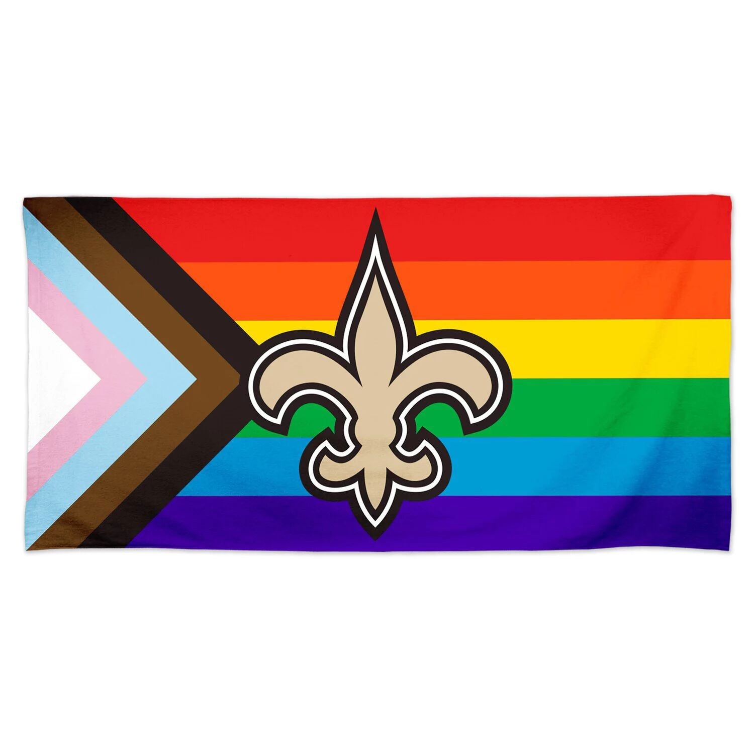 

Пляжное полотенце Pride Spectra WinCraft New Orleans Saints 30 x 60 дюймов