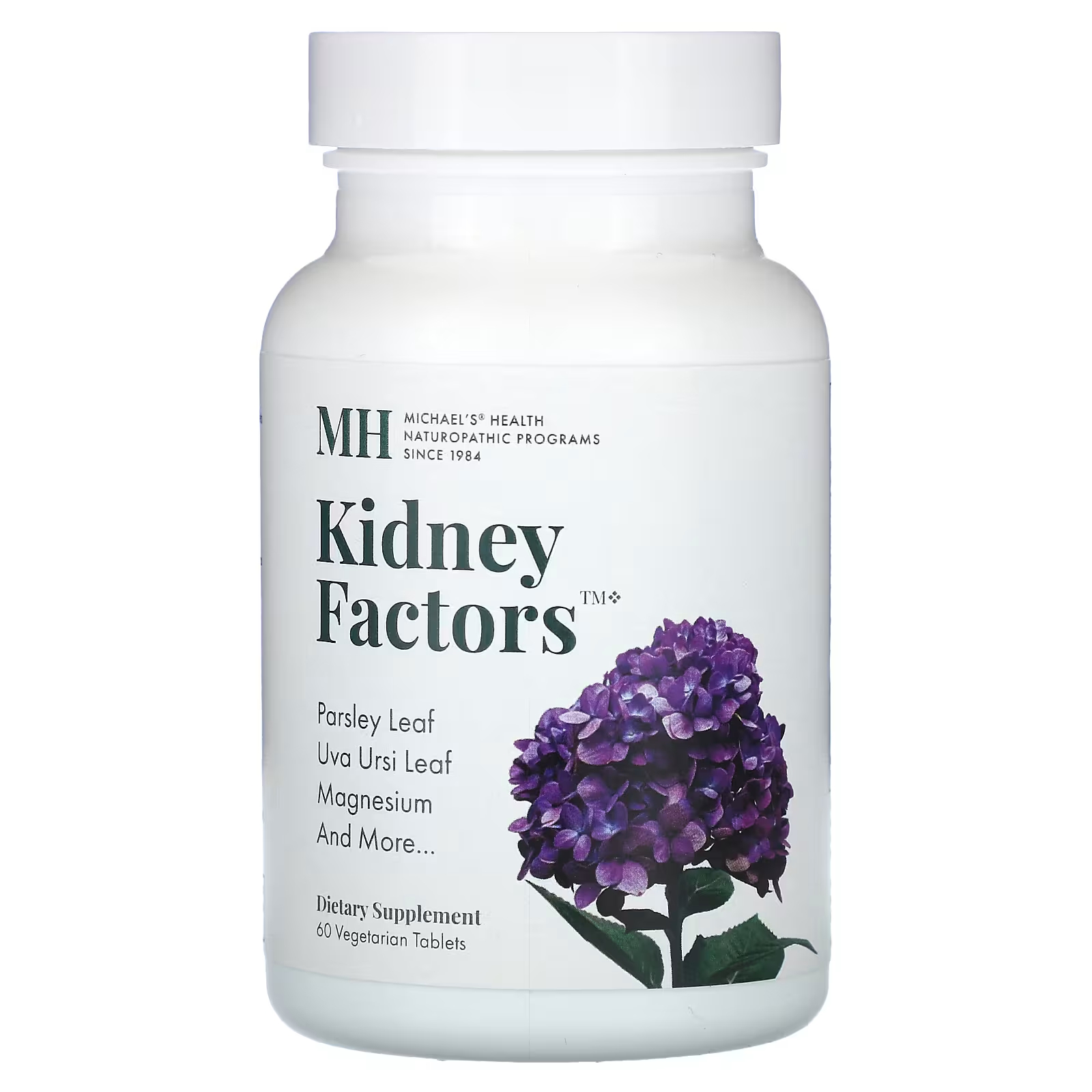 Michael's Naturopathic Kidney Factors 60 вегетарианских таблеток толокнянки листья ф п 1 5г 20шт
