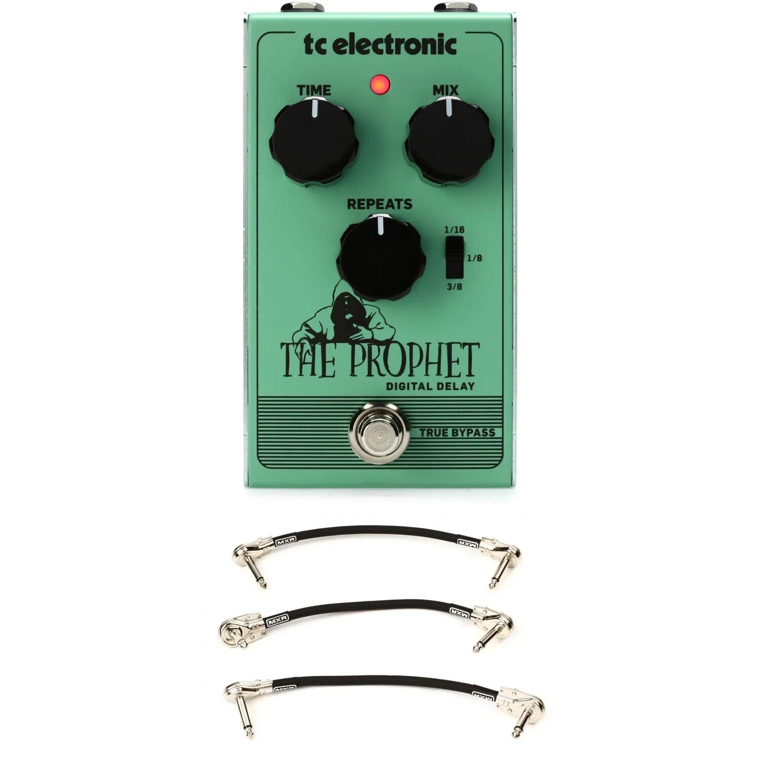 

TC Electronic The Prophet Цифровая педаль задержки с 3 соединительными кабелями