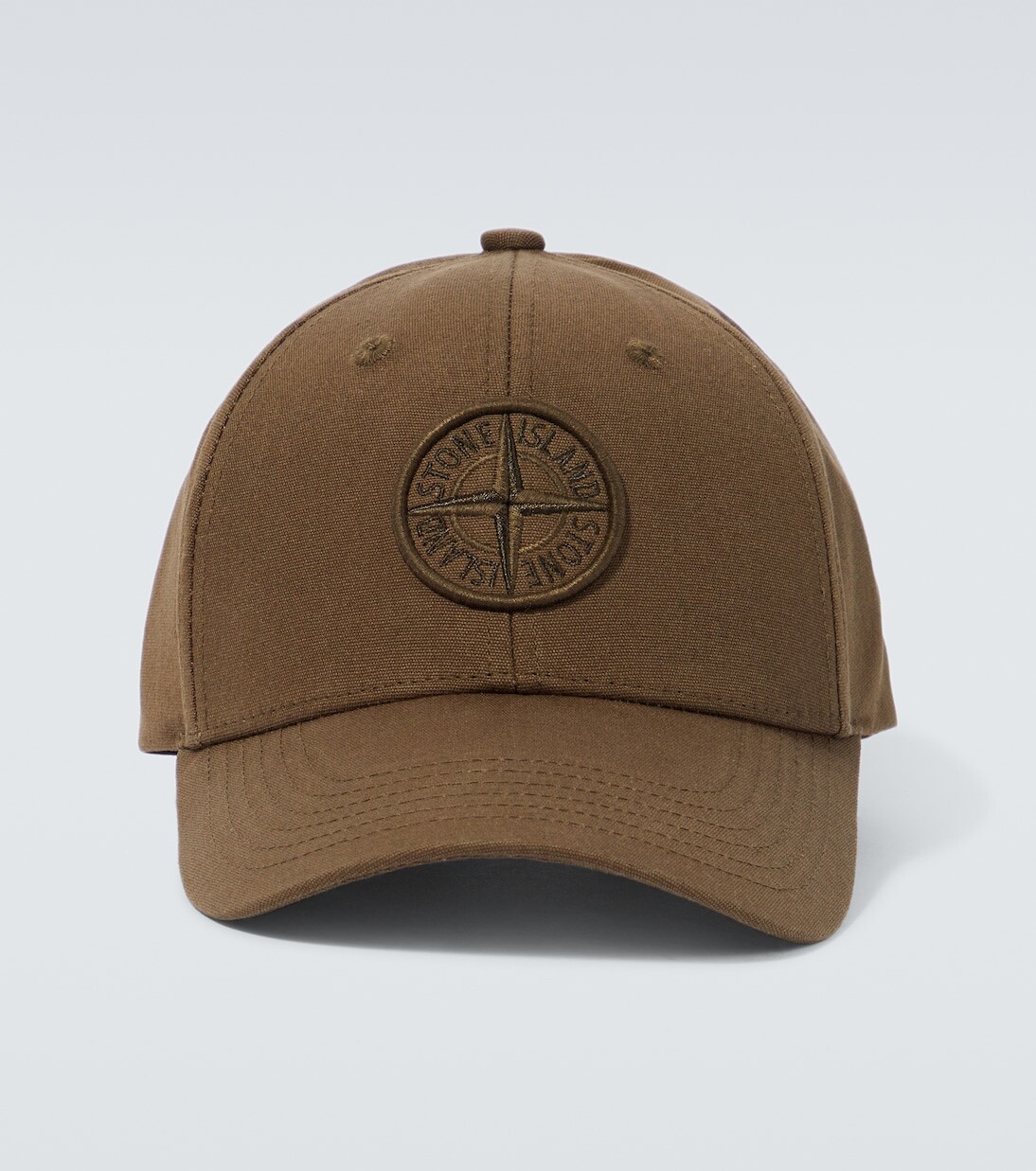 

Бейсболка compass из хлопка Stone Island, зеленый