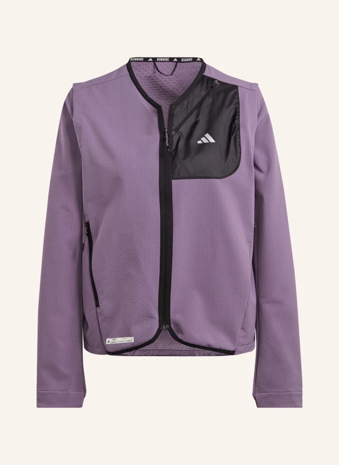 

Куртка для бега ultimate running conquer the elements cold rdy Adidas, фиолетовый