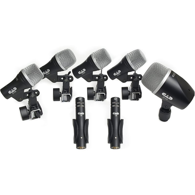 Комплект барабанных микрофонов CAD Stage7 комплект микрофонов cad cada d90 kit 4