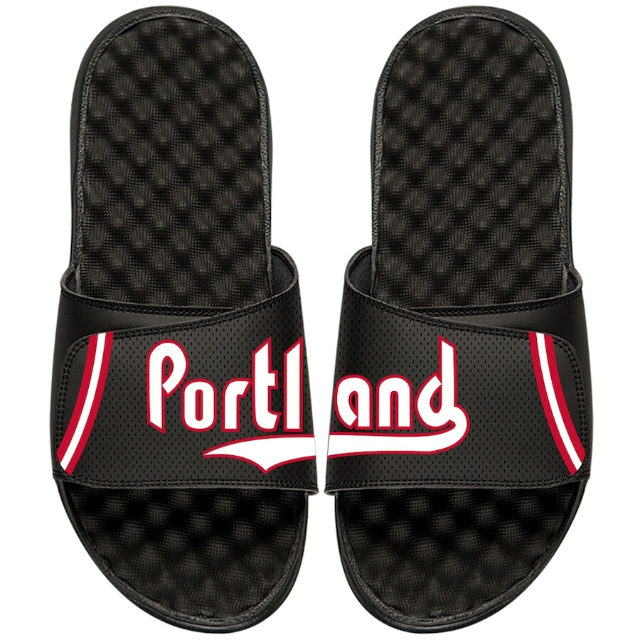 

Шлепанцы ISlide Portland Trail Blazers, черный