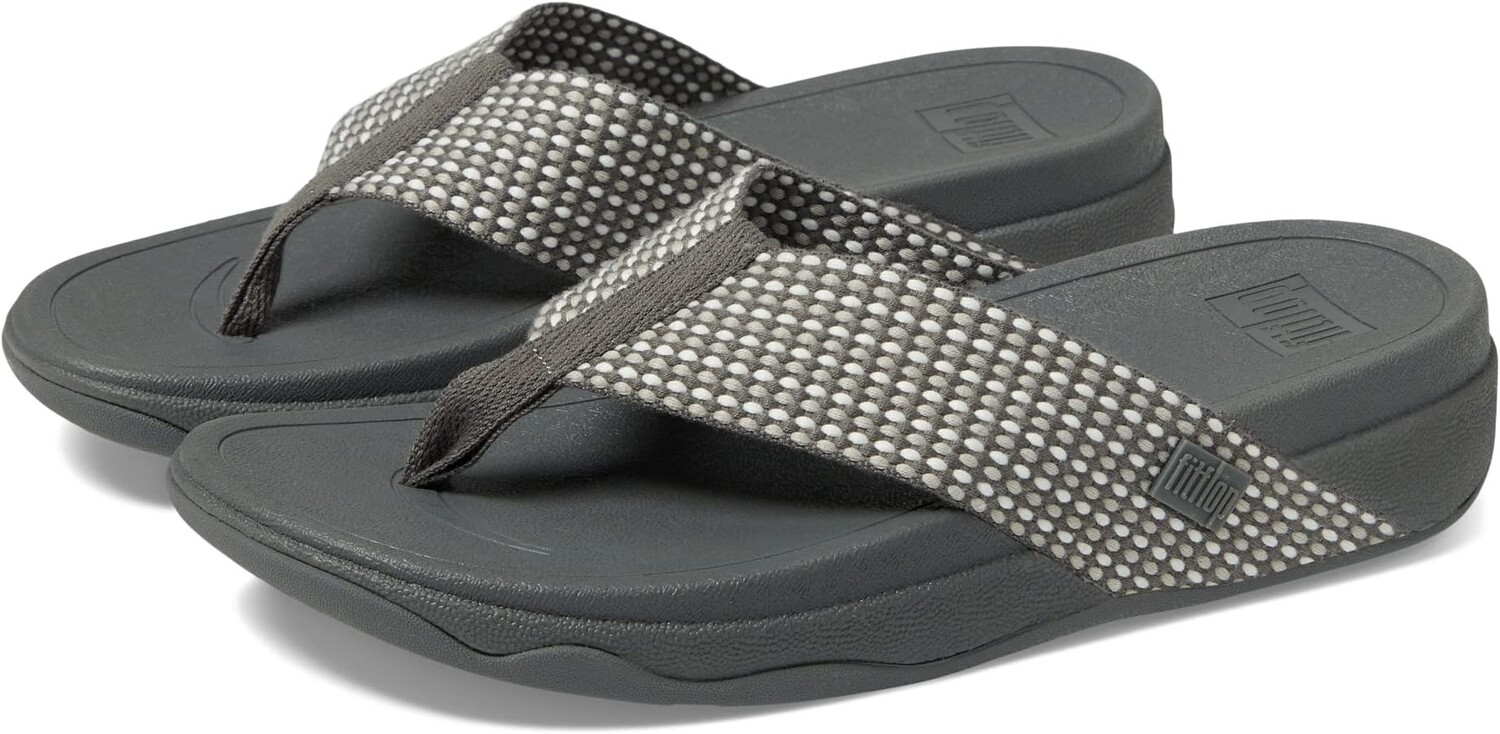 

Шлепанцы Surfa Slip-on Sandals FitFlop, цвет Pewter Mix