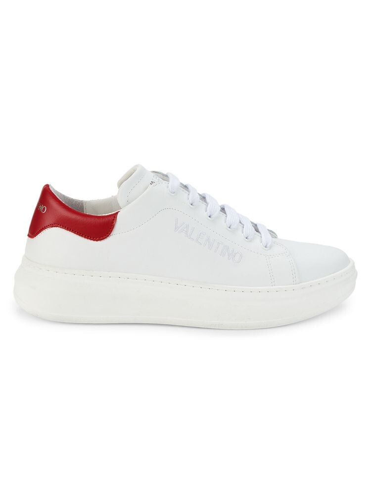 

Кожаные кроссовки на платформе Ciro Mario Valentino, цвет White Red